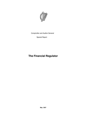 Special Report 57 The Financial Regulator thumbnail