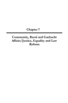 2005 Annual Report, Chapter 07 Community, Rural, Gaeltacht, Justice, Equality & Law Reform thumbnail