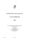 Tuarascáil Bhliantúil an Ard Reachtaire Cuntas agus Ciste 2005 thumbnail