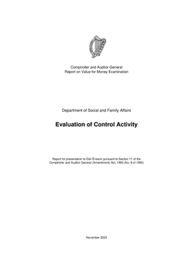 Special Report 45 Evaluation of Control Activity thumbnail
