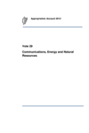 Vote 29 Communications, Energy and Natural Resources thumbnail