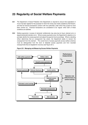 2011 Annual Report, Chapter 23: Regularity of Social Welfare Payments thumbnail