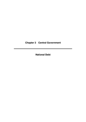 2008 Annual Report, Chapter 03 Central Government National Debt thumbnail