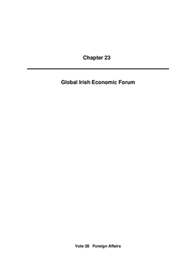 2010 Annual Report, Chapter 23 Global Irish Economic Forum thumbnail