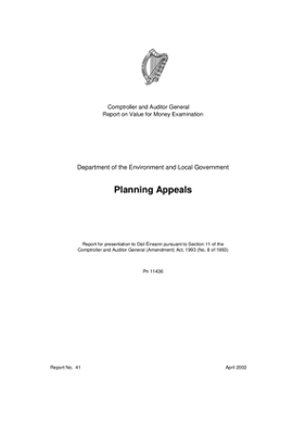 Special Report 41 Planning Appeals thumbnail