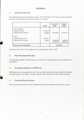 1996 Annual Report, Chapter 01 General Matters thumbnail