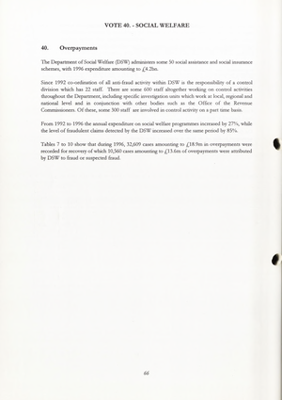 1996 Annual Report, Chapter 12 Department of Social Welfare thumbnail