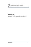 Report on the Accounts of the Public Services 2014 thumbnail
