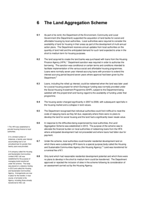 2013 Annual Report, Chapter 6: The Land Aggregation Scheme thumbnail