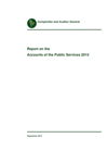 Report on the Accounts of the Public Services 2015 thumbnail