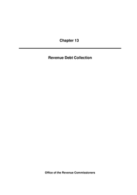 2010 Annual Report, Chapter 13 Revenue Debt Collection thumbnail
