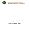 Acht na dTeangacha Oifigiula 2003, Sceim teanga 2021 2024 thumbnail
