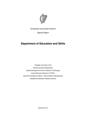 Special Report 74 Education Sector thumbnail