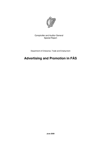 Special Report 66 Advertising and Promotion in FÁS thumbnail