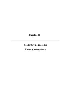 2009 Annual Report, Chapter 38 Health Service Executive Property Management thumbnail